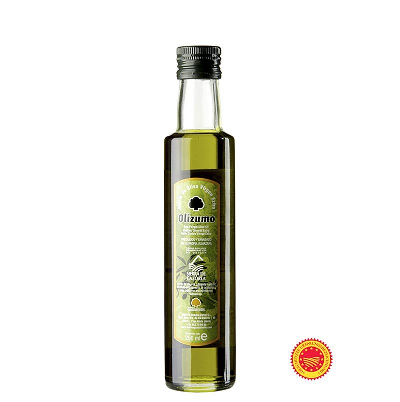 Olio d'oliva , Aceites Guadalentin "Olizumo DOP/g.U.", 100% Picual, 250 ml | Aceto e olio  thungourmet