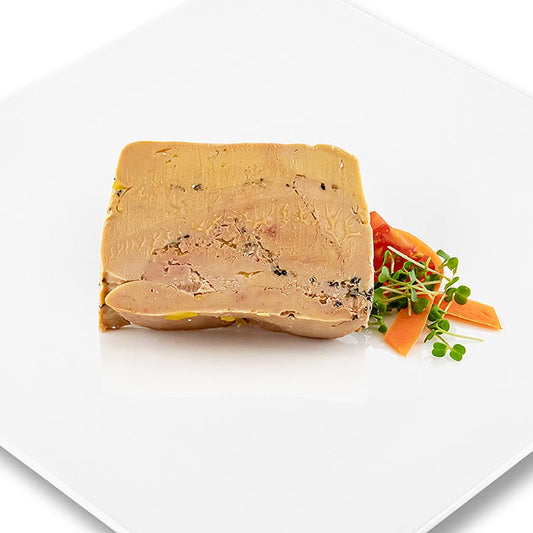 Rougié - Foie gras de canard - entier, au champagne, au Sarawak et Poivre de Maniguette, Rougié, 500 g