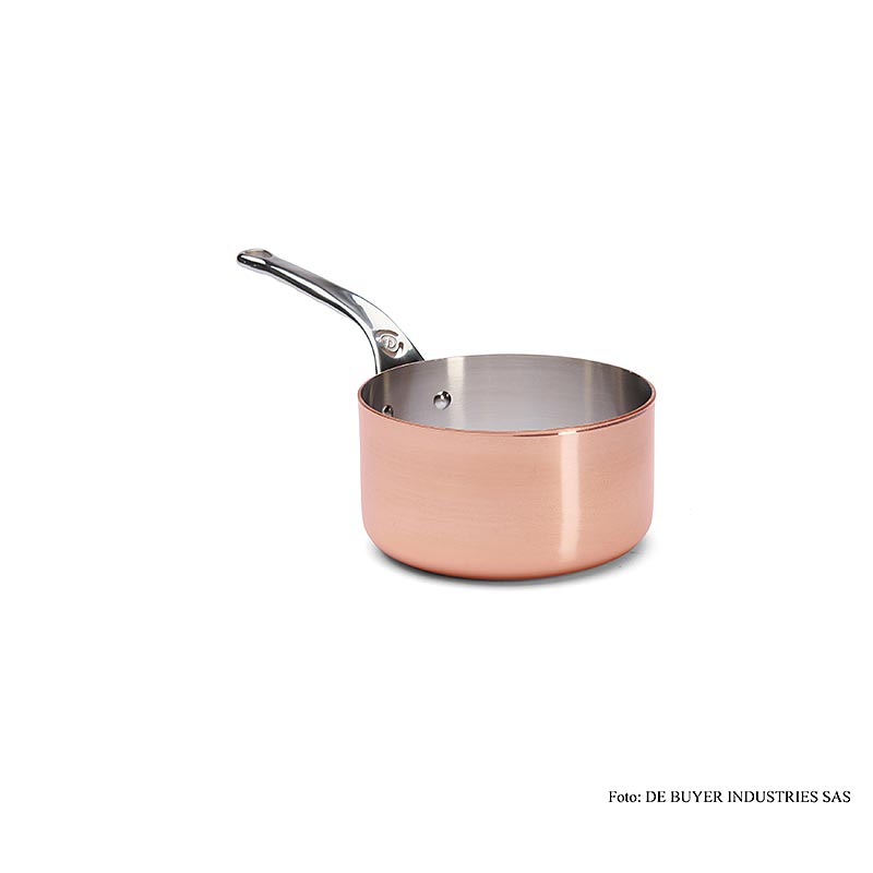 deBUYER "Prima Matera" Induktions Kasserolle, Kupfer - Edelstahl, ø 18cm (6206.18), 1 St | Non Food / Hardware / Grillzubehör | thungourmet