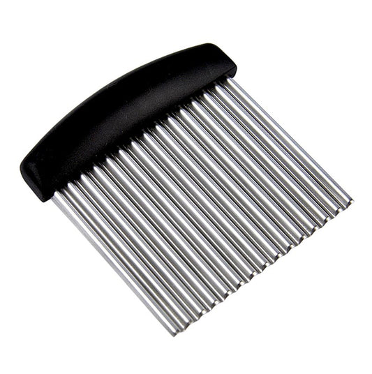 Couteau à onduler, 9,5cm de long, 9,5cm de large, acier inoxydable, Triangle Tools, 1 pc