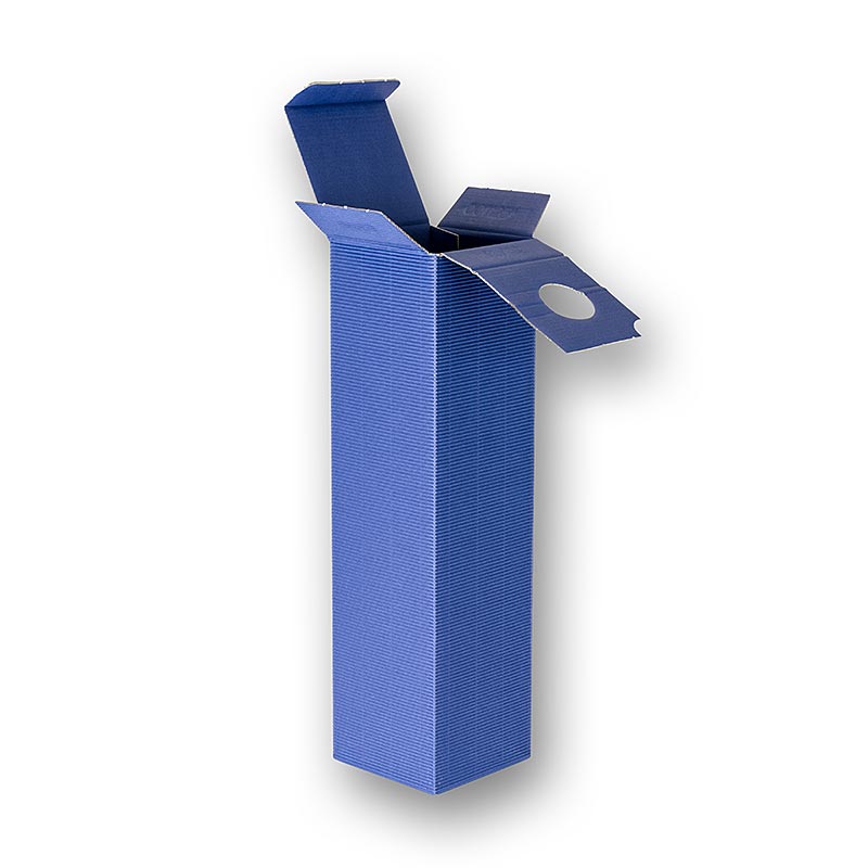 Scatola regalo per vino blu moderno, 1 scatola regalo, 360x90x90, 1 pz.