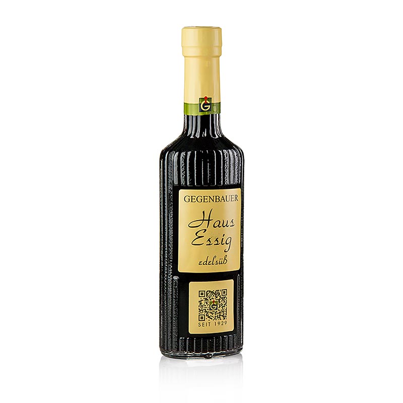 Gegenbauer - Aceto della casa, dolce pregiato, rosso, acidità 5%, 250 ml