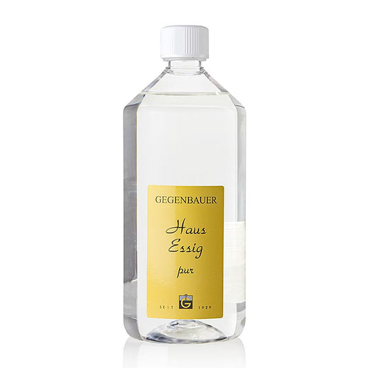 Gegenbauer - Haus-Essig, pur, wasserklar, 5% Säure, 1 l