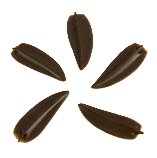 Dobla - Décoration « Elegance » - Forme de feuille, lait entier, 245 g, 160 pièces