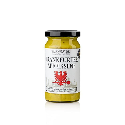 Kornmayer - Moutarde aux pommes de Francfort, sucrée, 210 ml | Sauces, soupes, fonds | thungourmet