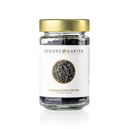 Gewürzgarten Tasmanische Pfefferbeeren, schwarz, ganz, 70 g