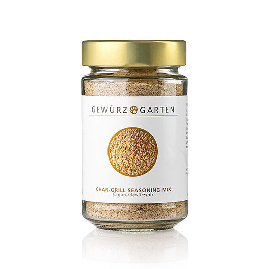 Gewürzgarten Char Grill Seasoning Mix, sel d'épices cajun, 180 g