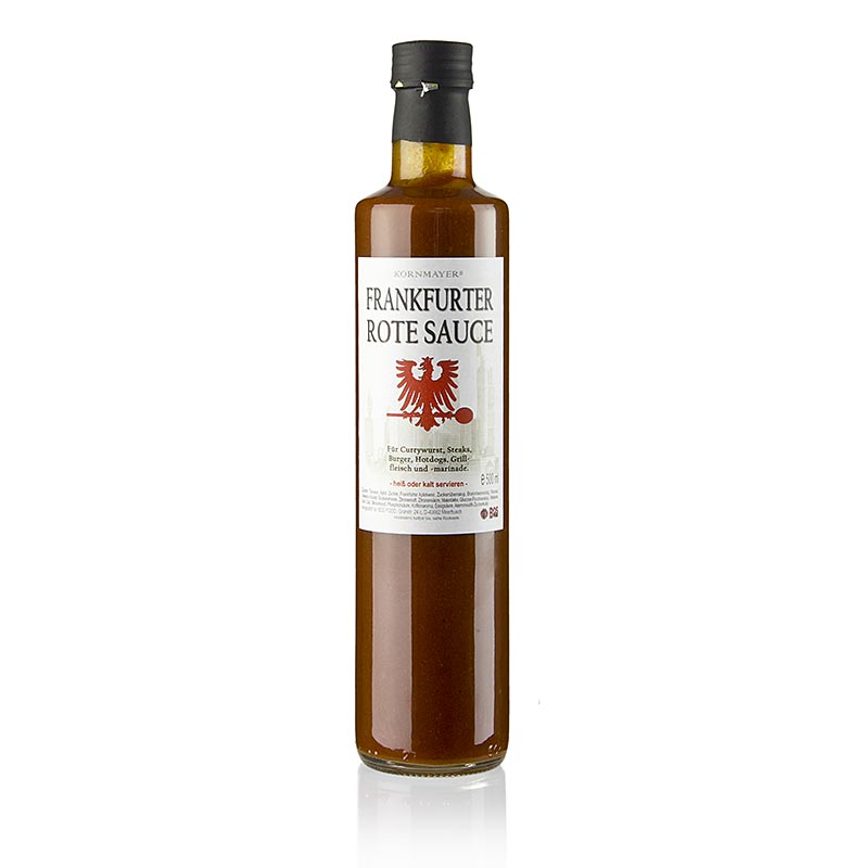Kornmayer - Salsa rossa di Francoforte, salsa al curry con sidro, 500 ml