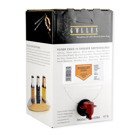 Gölles Vinaigre d'abricot, 5% d'acidité, 5 l