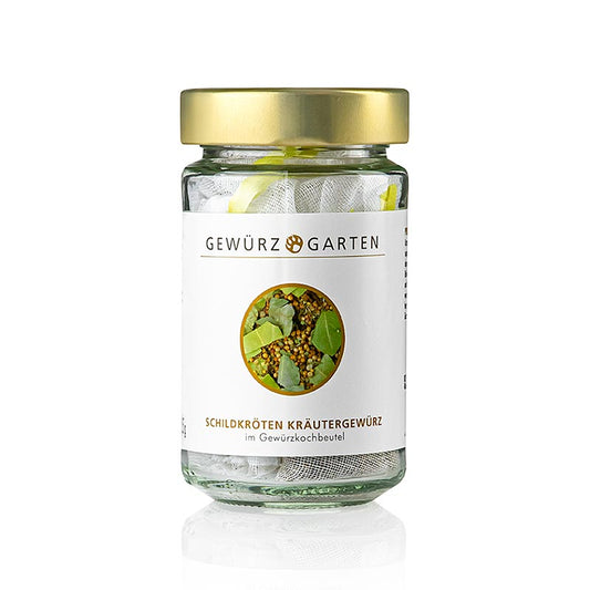 Gewürzgarten Schildkröten Kräutergewürz, in Gewürzkochbeuteln, 21 g, 6 x 3,5g
