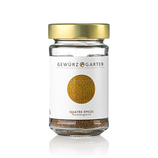 Gewürzgarten Quatre Epices - Pastetengewürz, 95 g