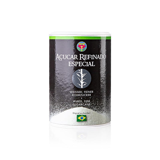 Zucchero di canna speciale, bianco, fine per cocktail, Brasile, 250 g