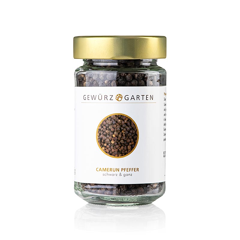 Gewürzgarten Camerun Pfeffer, schwarz, ganz, 125 g