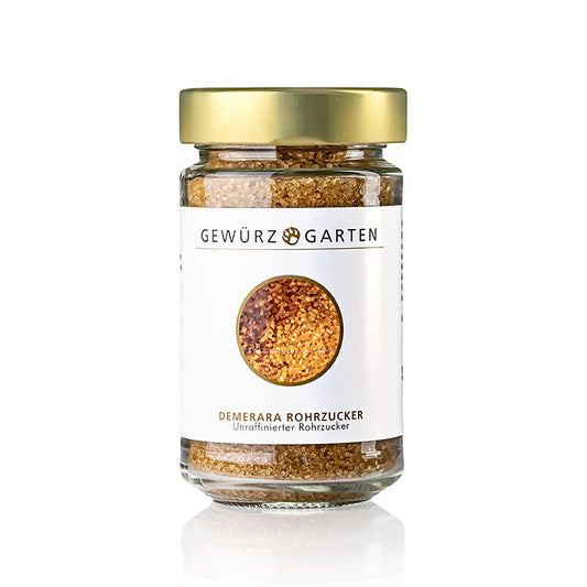 Zucchero Demerara Gewürzgarten, da canna, con note di caramello, 200 g