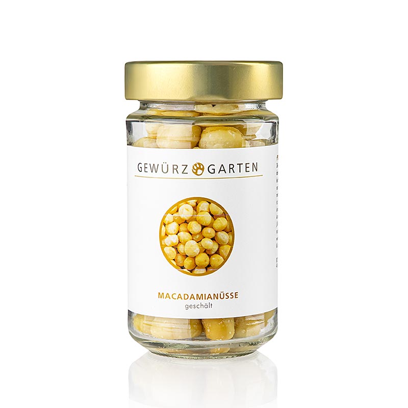 Gewürzgarten Noci di macadamia, sgusciate, non salate, 120 g