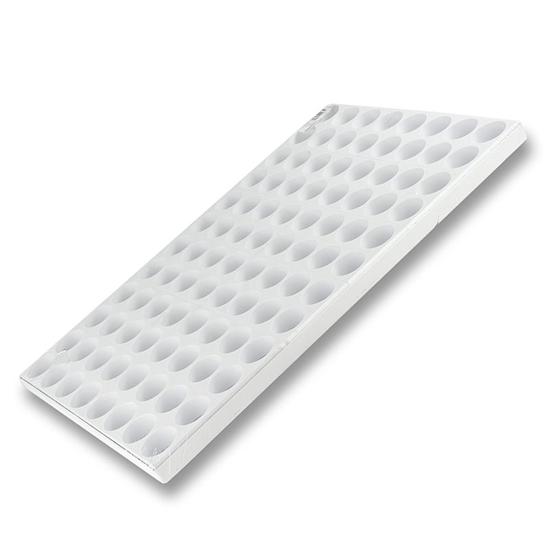 Matfer - Petits Fours Multiform, Kunststoff, für 96 Minikuchen ø 40mm, 40x60cm, 1 St