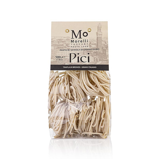 Morelli 1860 Spaghetti Pici, della Toscana, a nidi, 500 g
