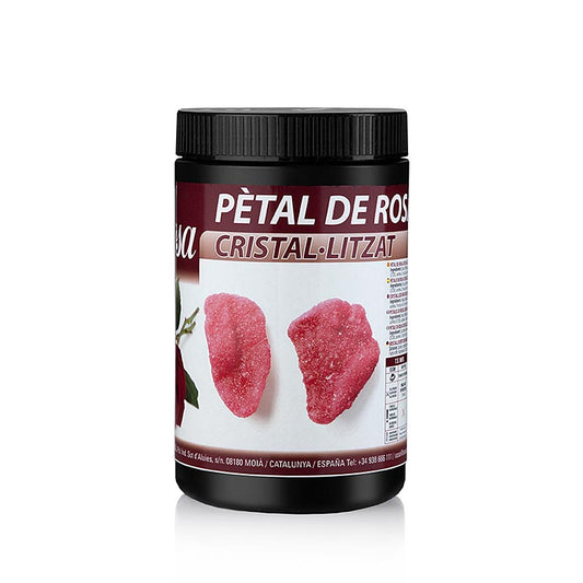 Sosa Pétales de rose cristallisés, rouge, 300 g