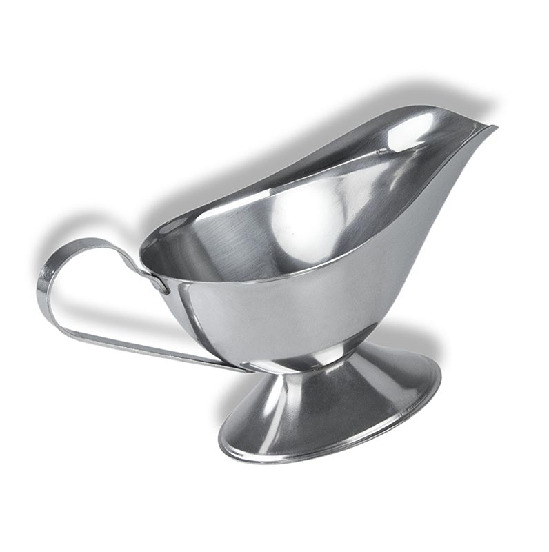 Saucière sur pied, 300ml, en acier inoxydable, 1 pc