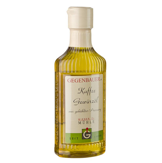 Gegenbauer - Olio aromatizzato Caffè, con olio di semi di girasole, 250 ml