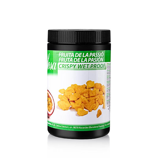 Sosa Crispy - Frutto della passione, resistente all'umidità, ricoperto di burro di cacao (38878), 400 g