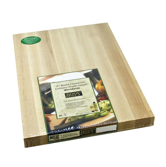 Boos Block Schneidebrett Chop-n-Slice aus Ahorn, 51x38x3cm, ohne Ablaufrinne, 1 St