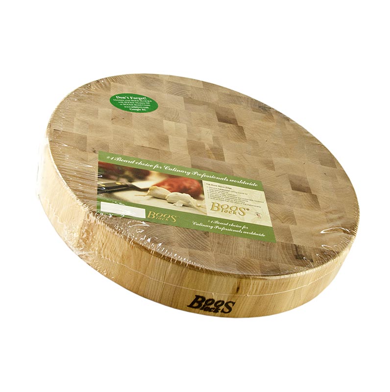 Boos Block Hackbrett CCB, rund aus Ahorn, ø 46x7,5cm, 1 St | Non Food / Hardware / Grillzubehör | thungourmet