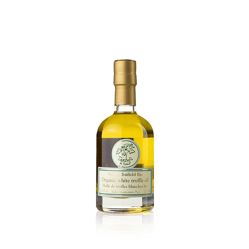 Ppura Trüffelöl von weißem Trüffel, ohne künstliche Aromen, Tartufi di Fassia, BIO, 100 ml