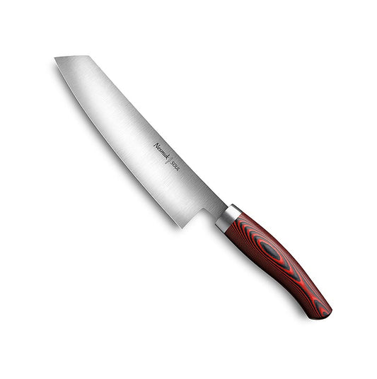 Nesmuk Soul 3.0 Kochmesser, 180mm, Edelstahlzwinge, Griff Micarta rot, 1 St
