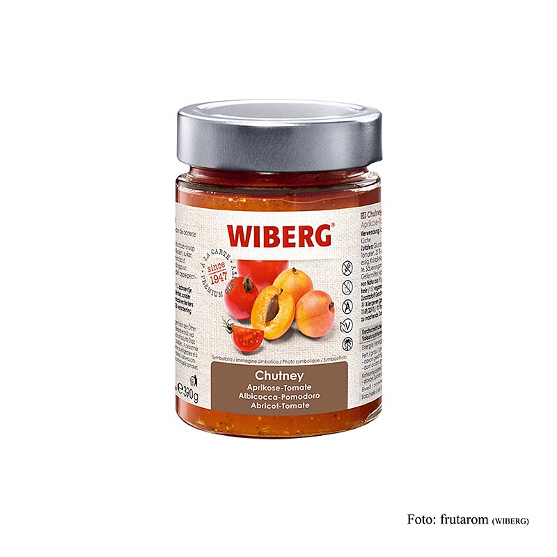 Chutney di albicocche e pomodori WIBERG, 390 g