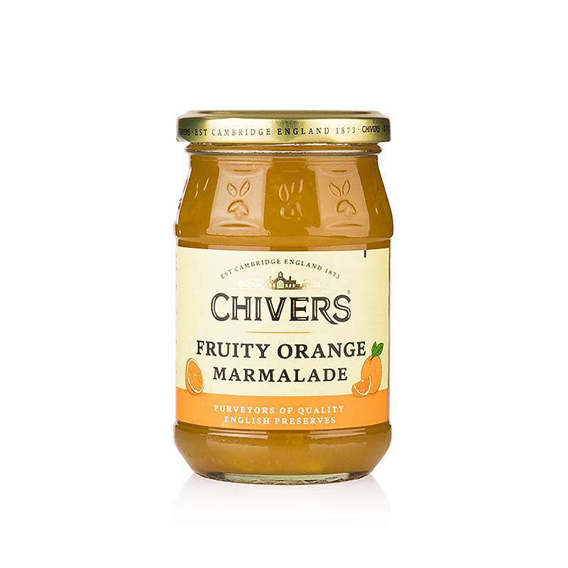 Chivers - Marmellata di arance - con buccia d'arancia tritata grossolanamente, fruttata, 340 g