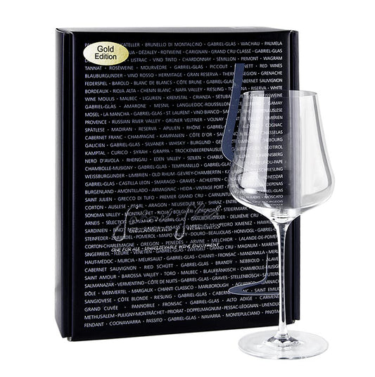 GABRIEL - GLAS© GOLD - Edition, Weingläser, 510 ml, mundgeblasen, im Geschenkkarton, 2 St | Non Food / Hardware / Grillzubehör | thungourmet