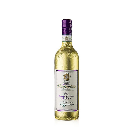 Olio d'oliva , Venturino, 100% olive Taggiasche, confezione dorata, 750 ml