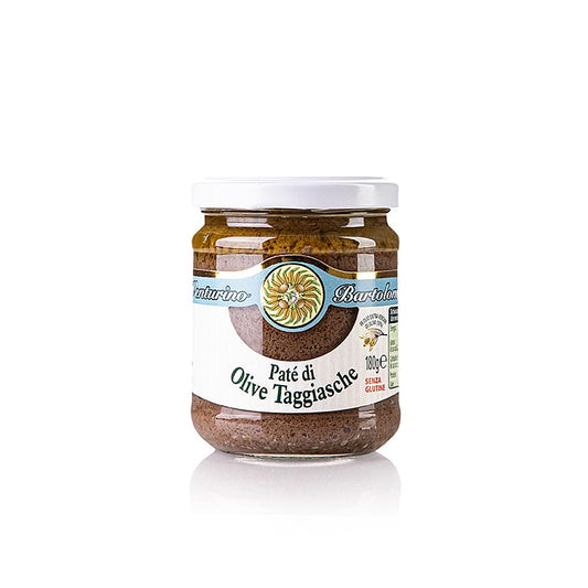 Pâte d'olive - Tapenade, noire, à base d'olives Taggiasca, Venturino, 180 g