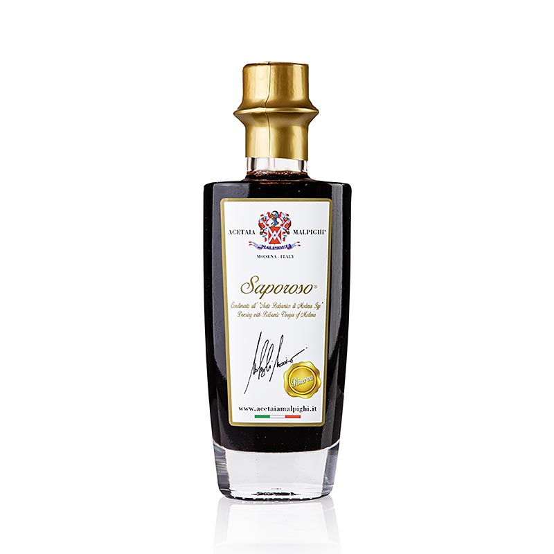 Balsamico Condiment "Saporoso Riserva", 8 Jahre, Eichen- & Akazienholz, Malpighi