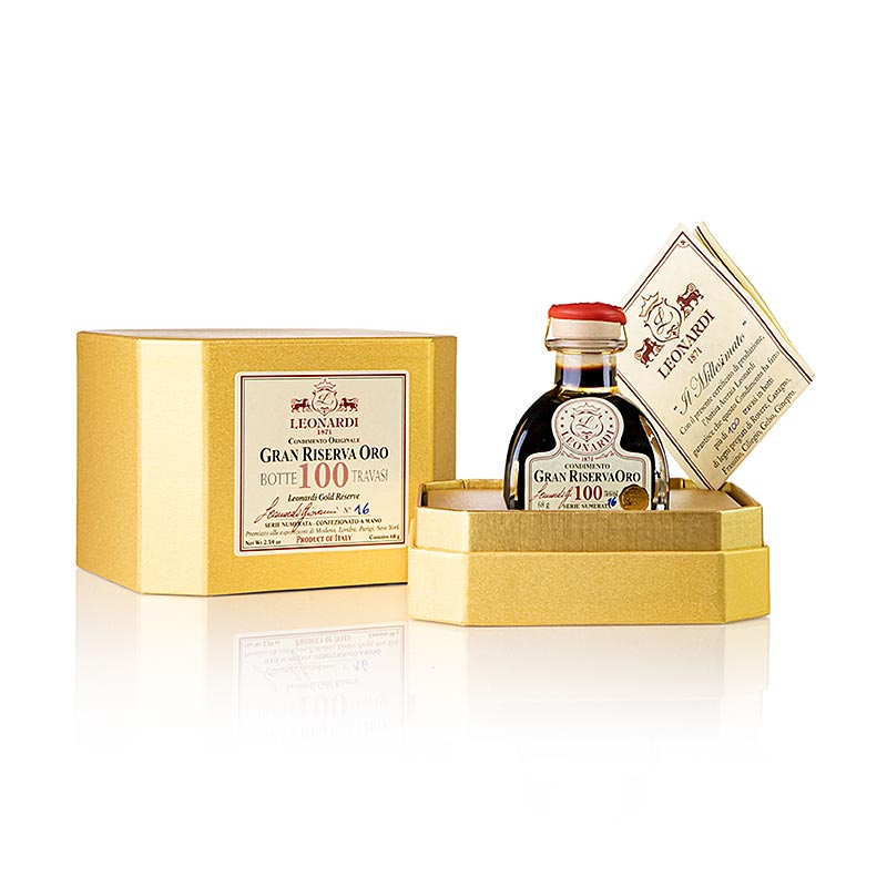 Leonardi - Gran Riserva Oro Condimento, 100 Jahre, 68 g