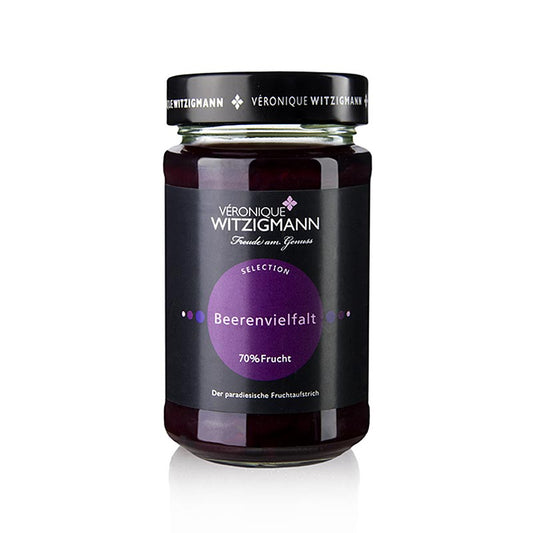 Veronique Witzigmann - Varietà di frutti di bosco - Crema spalmabile alla frutta, 225 g