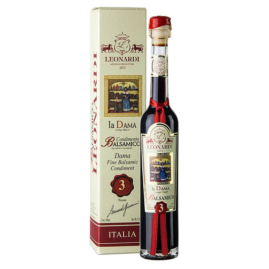 Leonardi - Balsamico Dama Condimento, 3 anni, 100 ml