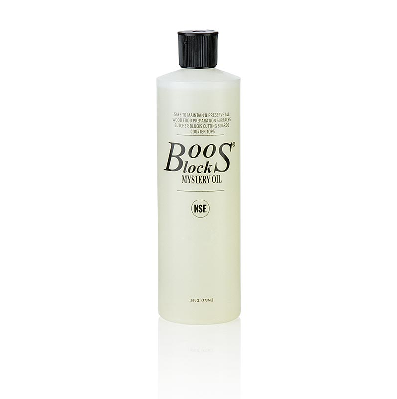 Boos Block Mystery Oil, huile d'entretien avec huile de lin et d'orange, 473 ml