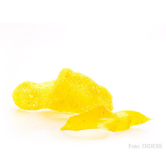 Kroepoek con zafferano, non cotto, giallo, 105 g, 48 pz.