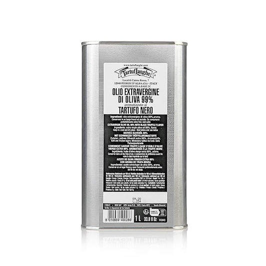 Huile d'olive vierge Tartuflanghe aromatisée à la truffe noire (huile de truffe) 1 l