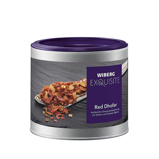 Wiberg Exquisite Red Dhofar, préparation d'épices à la mode arabe, 210 g