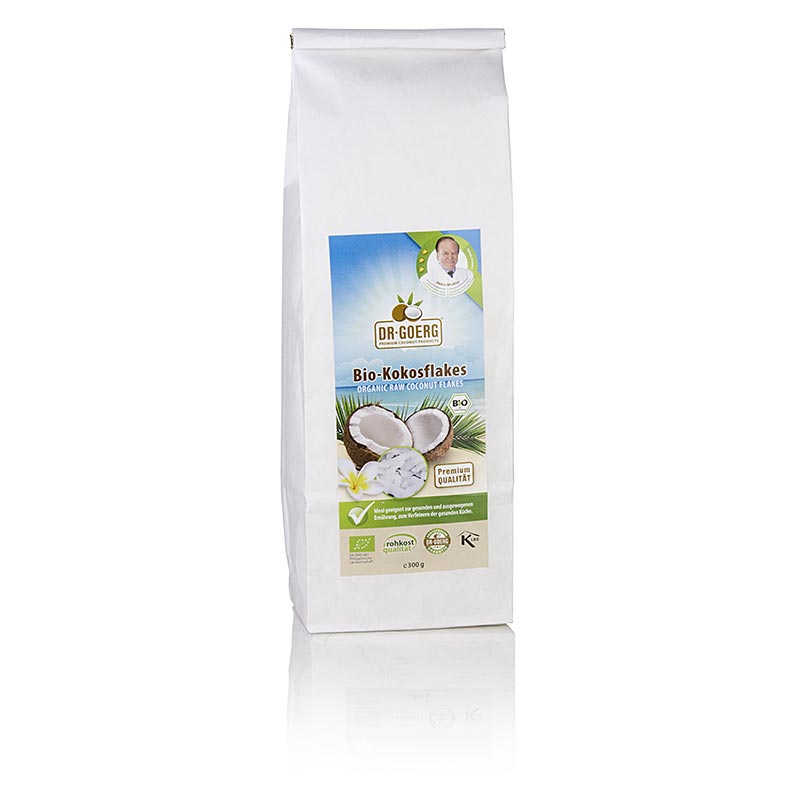Scaglie di cocco Dr.Goerg, grossolane, "Flakes", bio, 300 g