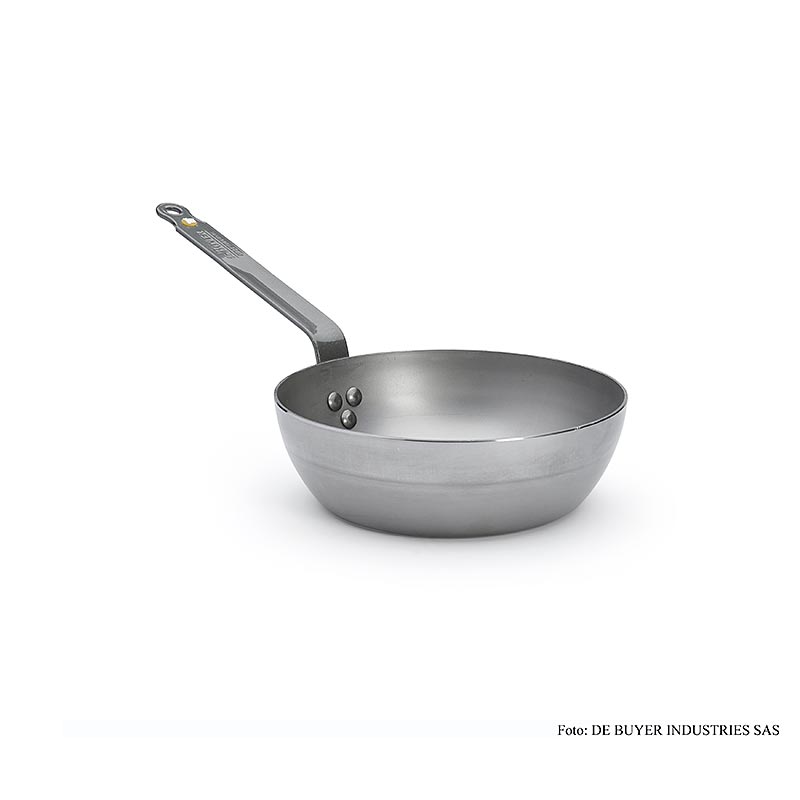 deBUYER "Mineral B Element" Poêle en fer "Country", ø 24cm, 7,5cm de haut, 1 pc