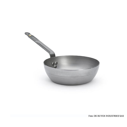 deBUYER "Mineral B Element" Padella in ferro "Country", ø 24 cm, altezza 7,5 cm, 1 pz.