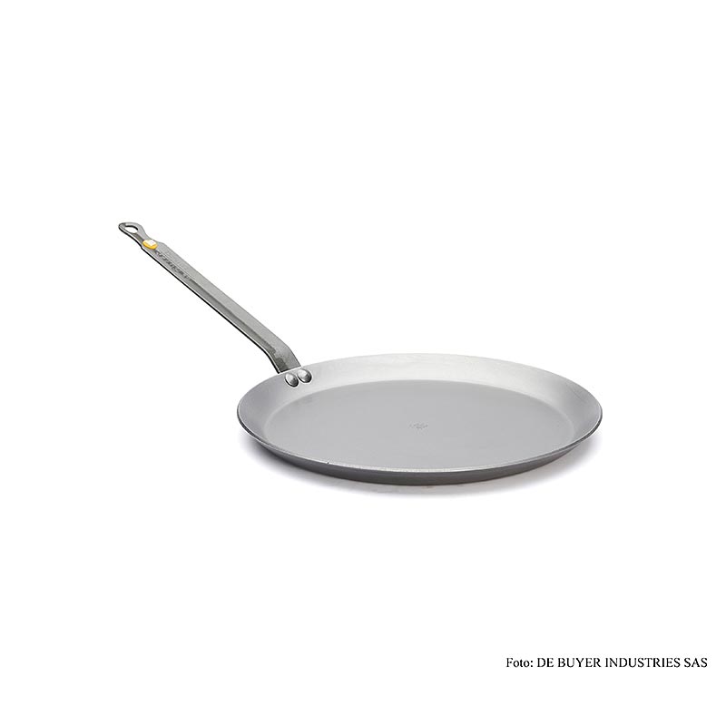 deBUYER "Mineral B Element" Eisenpfanne "Pancake", ø 26cm, 1,5cm hoch, 1 St