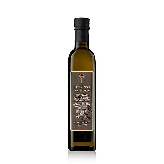 Huile d'olive vierge aromatisée à la truffe blanche (huile de truffe), M. Colonna, 500 ml