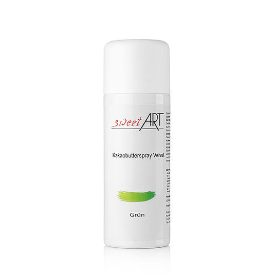 Spray al burro di cacao, effetto velluto, verde, Sweet Art, 400 ml