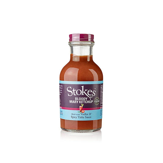 Ketchup al pomodoro Bloody Mary di Stokes, piccante, 256 ml