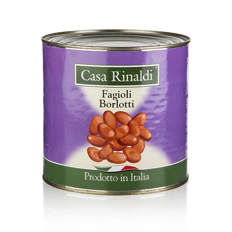Fagioli Borlotti - Fagioli Borlotti, cotti, 2,6 kg